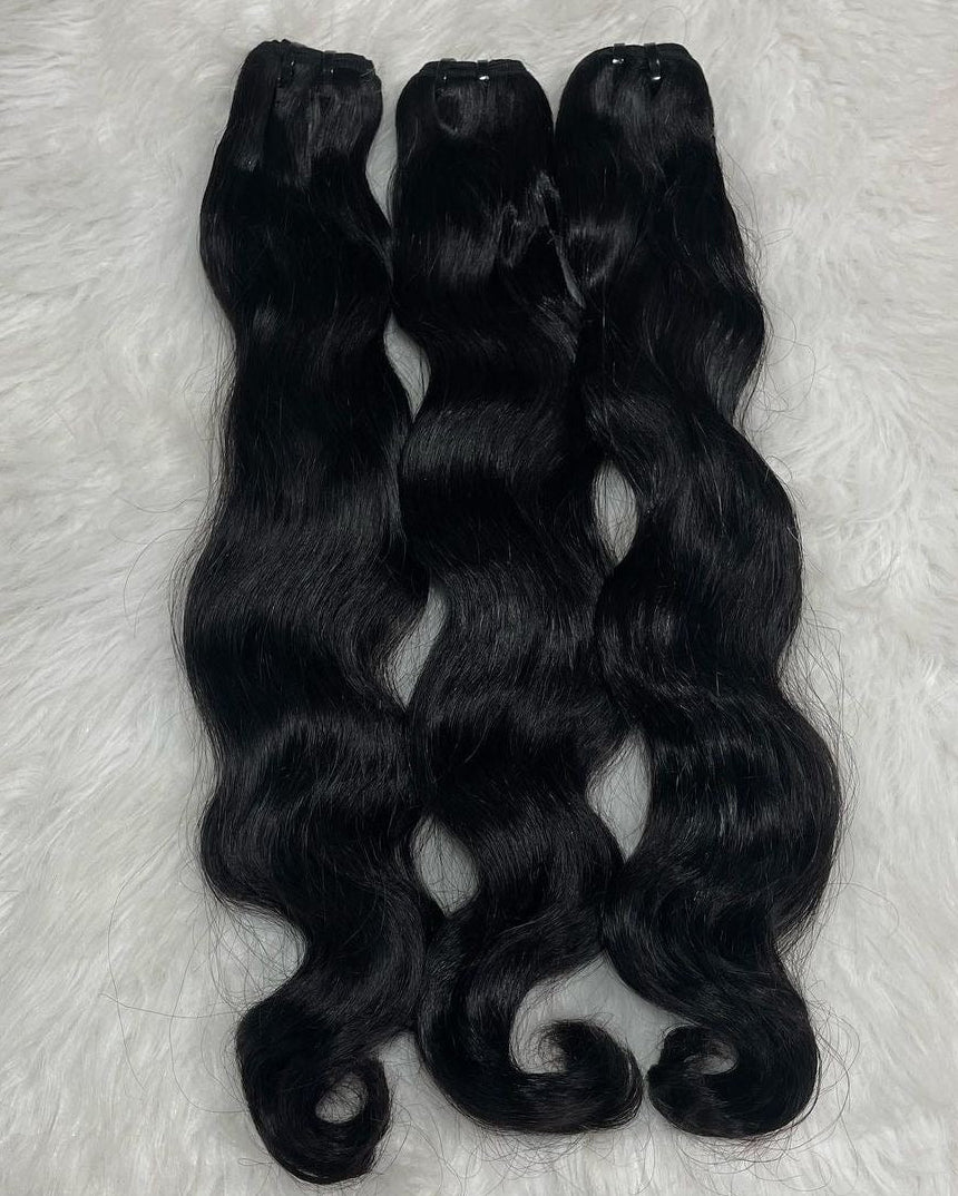 Raw Vietnamese Bundles – 100% Unprocessed Human Hair | Grade A+ Pro | Premium Shine & Longevity