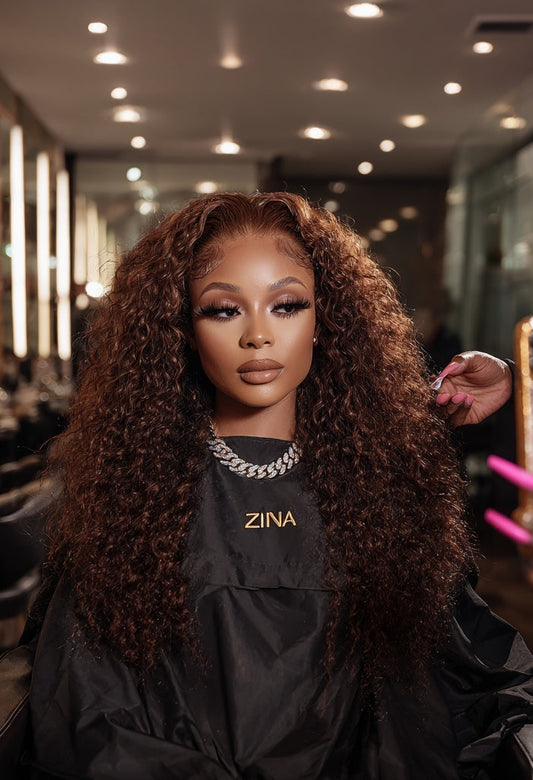 Glamorous Raw Vietnamese HD Lace Wig – 100% Unprocessed Human Hair | 250% Density | Seamless Melt & Natural Finish