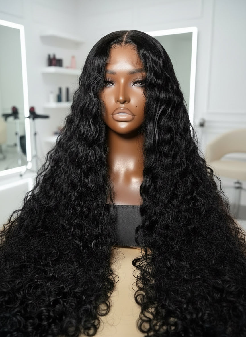 Raw Indian HD Lace Wig – 100% Unprocessed Human Hair