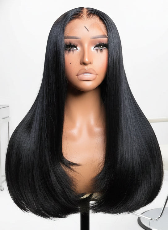Raw Vietnamese HD Lace Wig – 100% Unprocessed Human Hair | 250% Density | Seamless Melt & Natural Finish