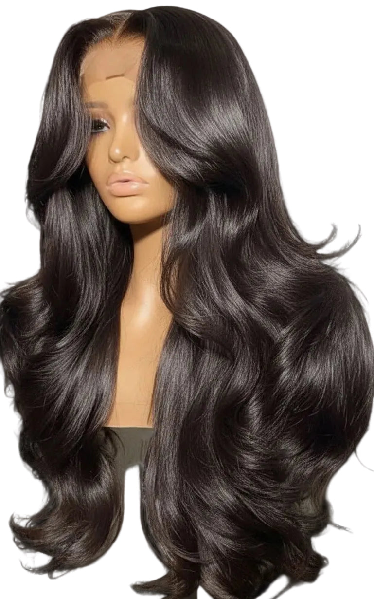 Raw Indian HD Lace Wig – 100% Unprocessed Human Hair