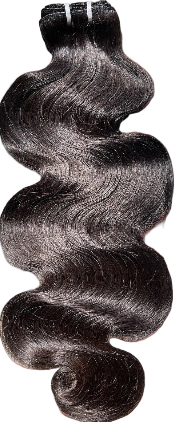 Raw Indian Bundles – 100% Unprocessed Human Hair | Single Donor | Natural Shine & Volume