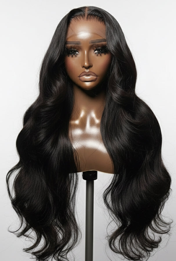 Raw Vietnamese HD Lace Wig – 100% Unprocessed Human Hair | 250% Density | Seamless Melt & Natural Finish