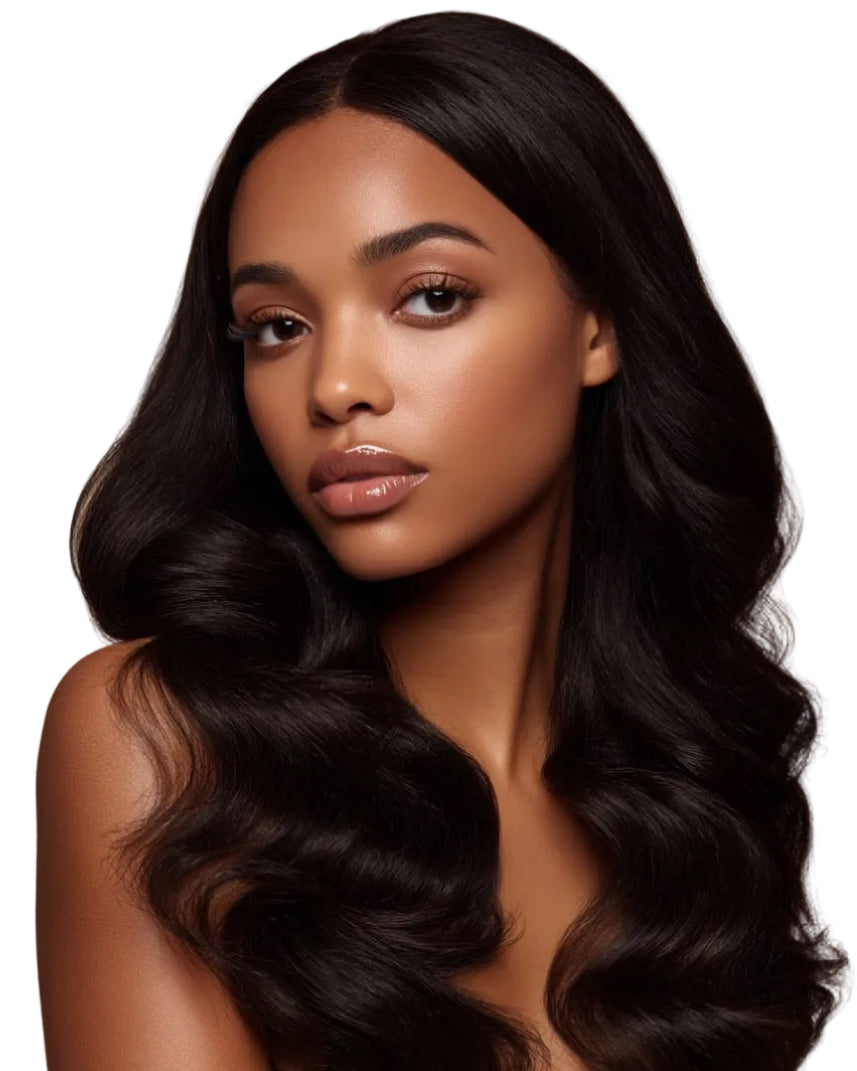 Raw Indian Bundles – 100% Unprocessed Human Hair | Single Donor | Natural Shine & Volume