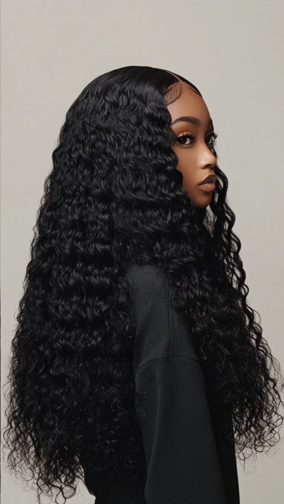 Raw Vietnamese HD Lace Wig – 100% Unprocessed Human Hair | 250% Density | Seamless Melt & Natural Finish