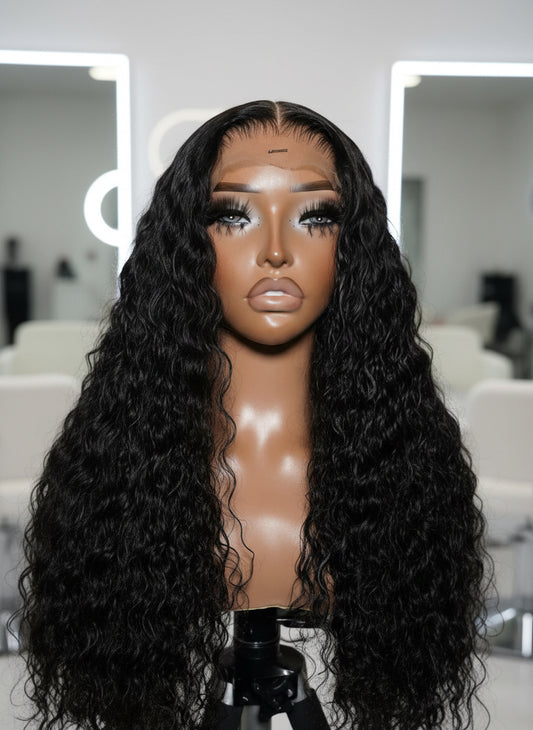 Glamorous Raw Indian HD Lace Wig – 100% Unprocessed Human Hair
