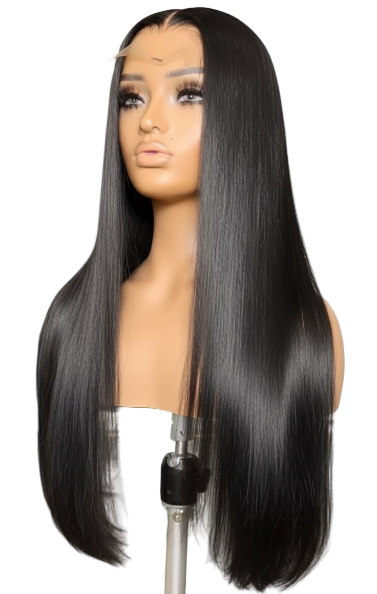 Raw Indian HD Lace Wig – 100% Unprocessed Human Hair
